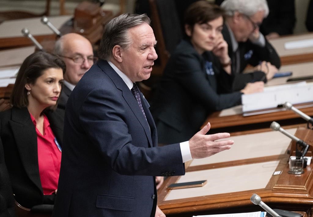 Le premier ministre François Legault assure que son caucus est uni