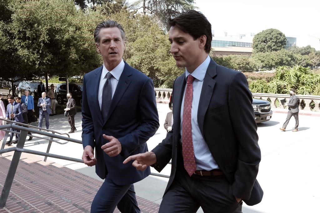 Trudeau arrive en Californie pour le sommet de l'APEC à San Francisco