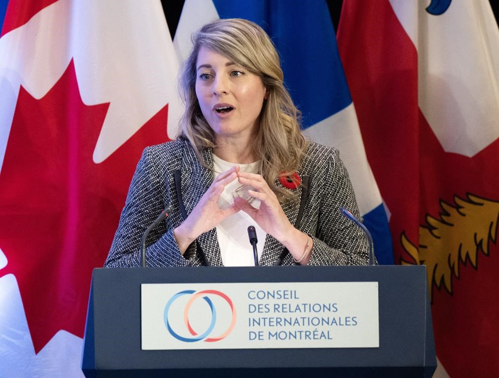Gaza: Mélanie Joly demande à Israël de «respecter le droit international»