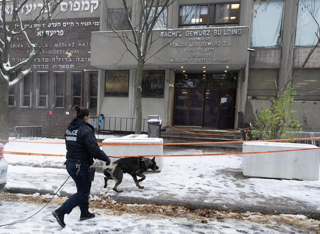 Une école de juive de nouveau ciblée par des coups de feu à Montréal