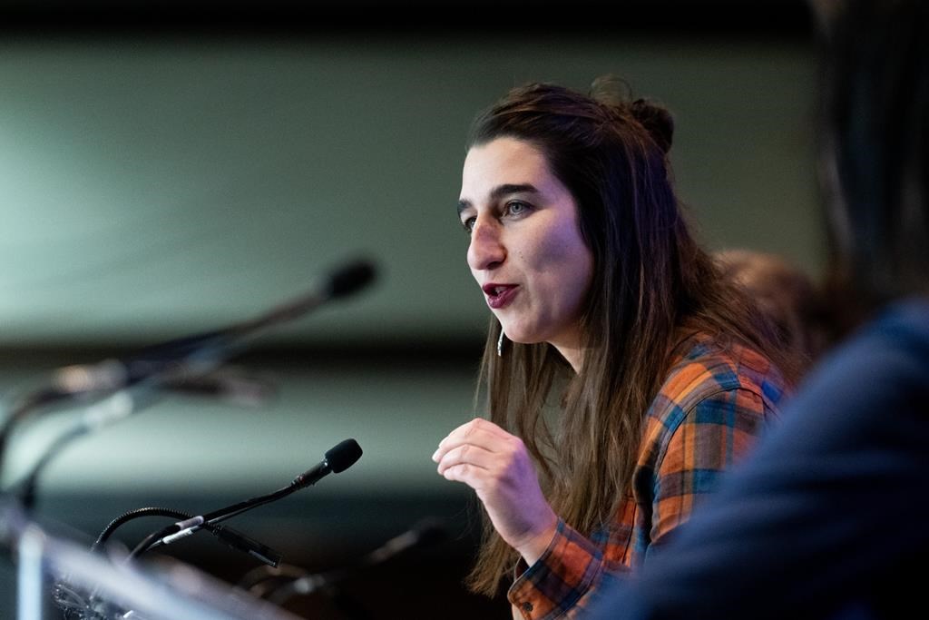 Émilise Lessard-Therrien est la nouvelle coporte-parole de Québec solidaire