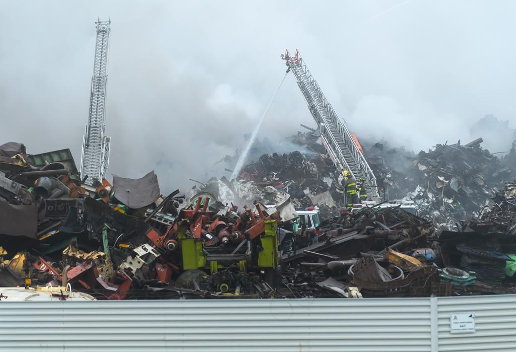 Un autre incendie est «très probable» au site d'AIM près du port de Saint-Jean