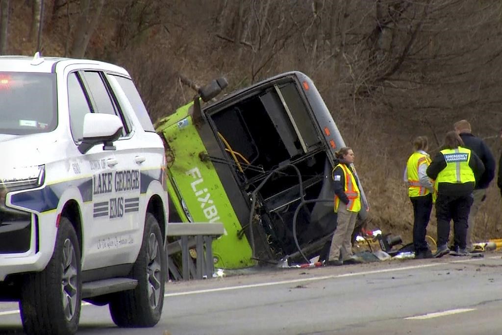 Une Montréalaise de 74 ans est la victime de l'accident d'autocar à New York