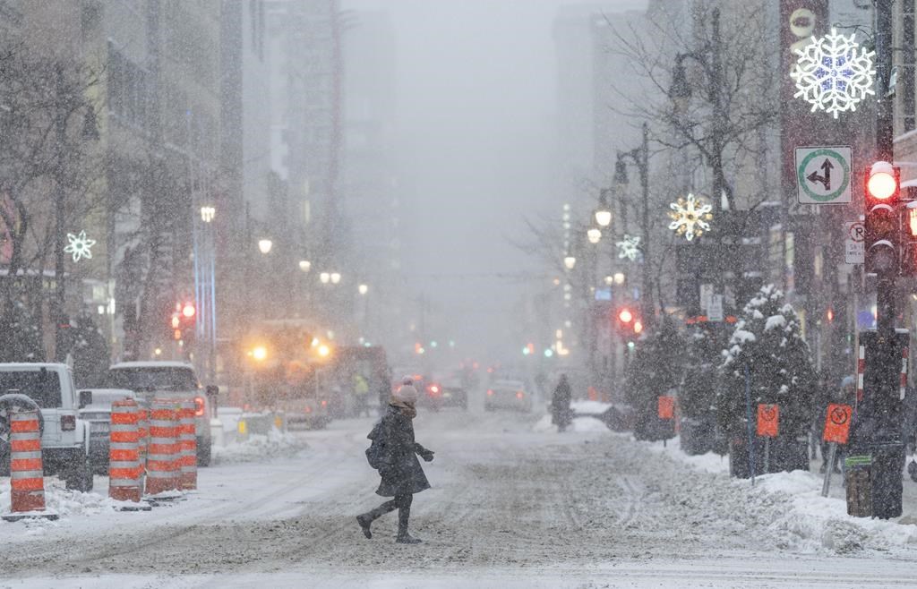 Autre tempête de neige sur le Québec samedi: neige, vents et déplacements difficiles