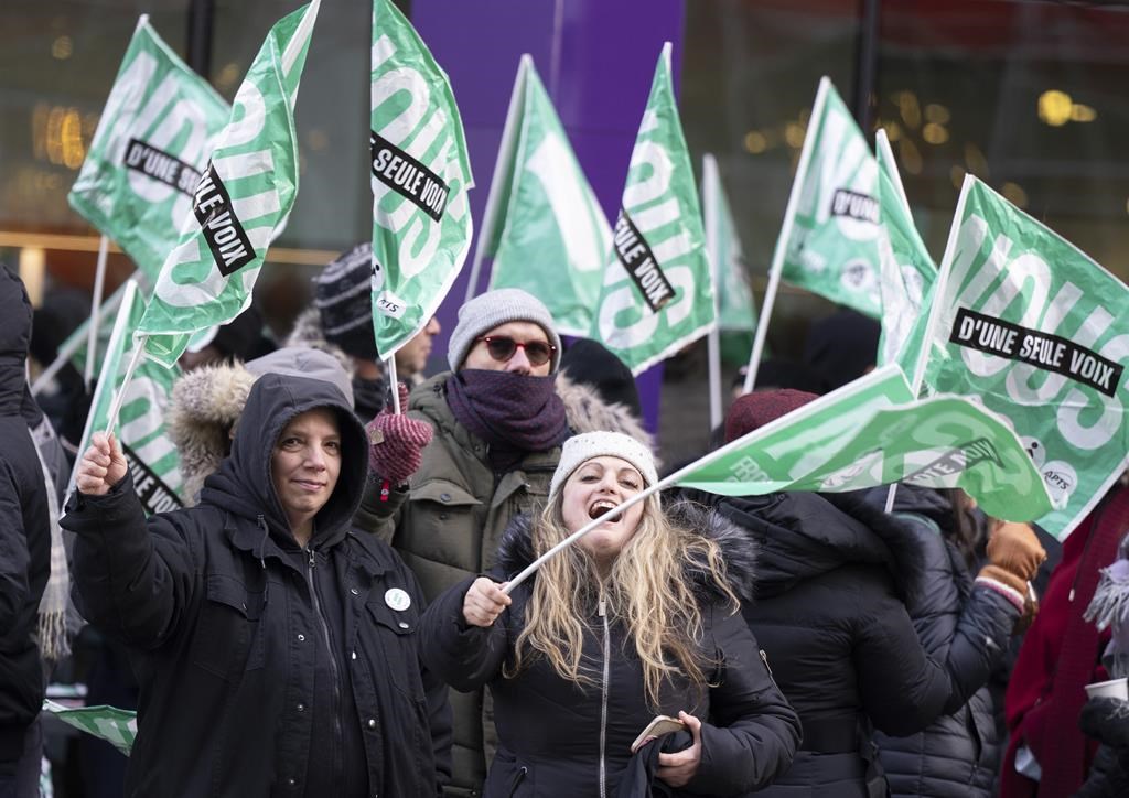 Votes du front commun du secteur public: solide approbation à ce jour