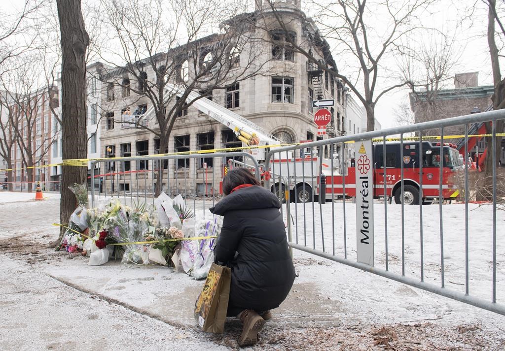 Des documents de cour identifient le suspect lié à l'incendie dans le Vieux-Montréal
