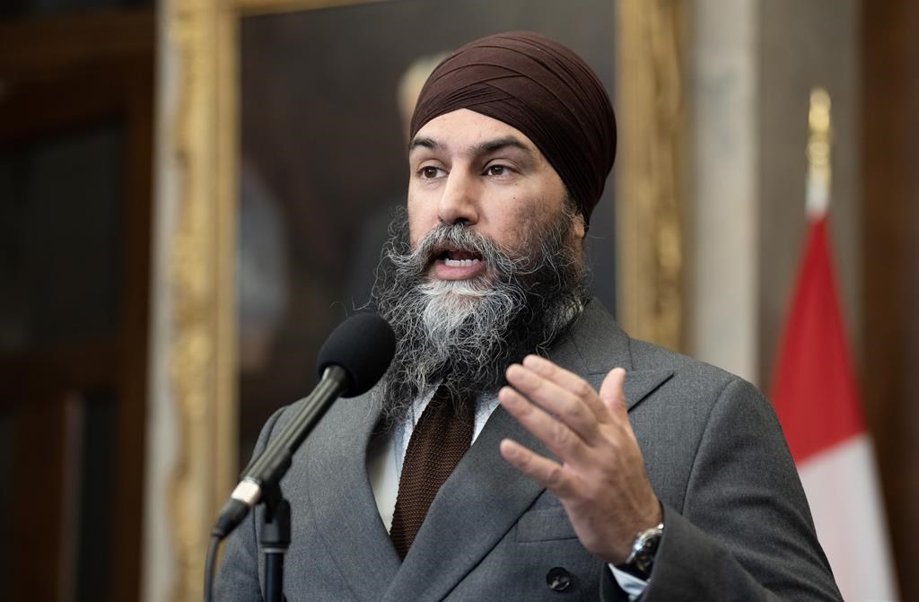 Le chef néo-démocrate lance un ultimatum aux libéraux