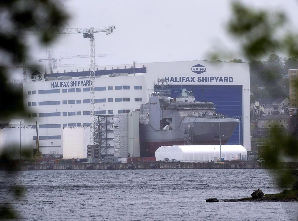 Un travailleur perd la vie au chantier naval d'Irving à Halifax
