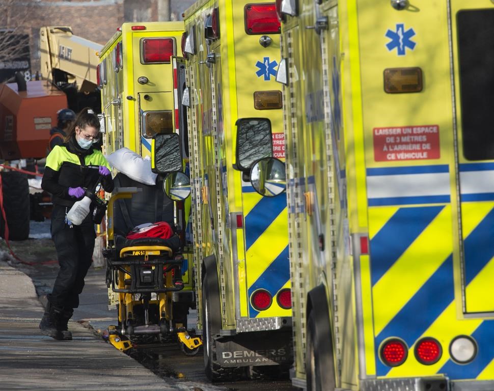 Québec annonce 630 M$ pour bonifier l'offre ambulancière: «insuffisant», dit la CSAQ
