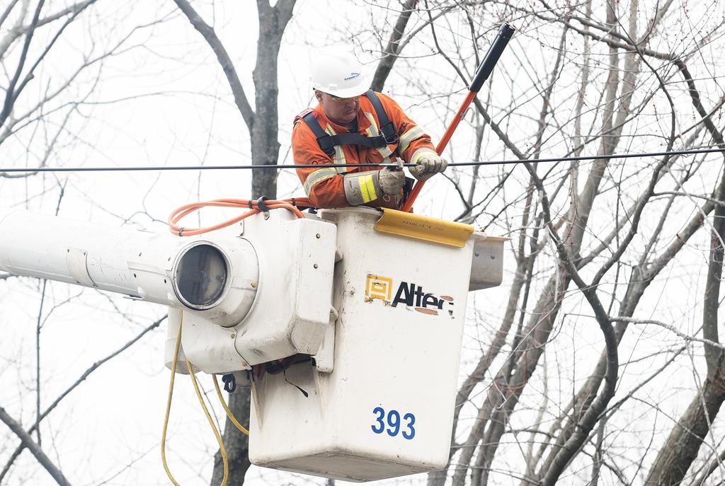 Un cocktail météo cause des pannes au Québec, notamment en Mauricie