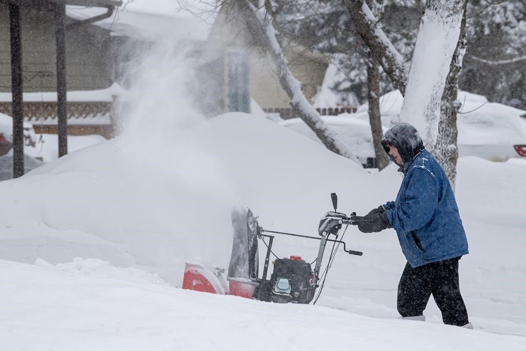 Saskatchewan et Manitoba: temps très froid et chutes de neige lundi