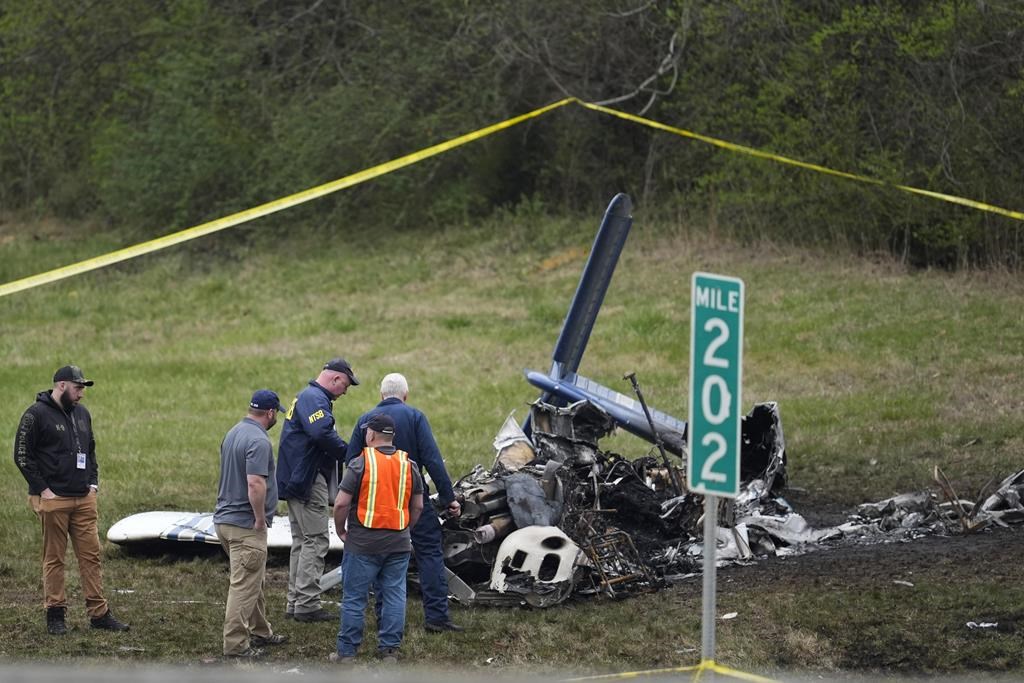 Le moteur de l'avion ontarien «crépite» avant de s'écraser à Nashville, dit un témoin