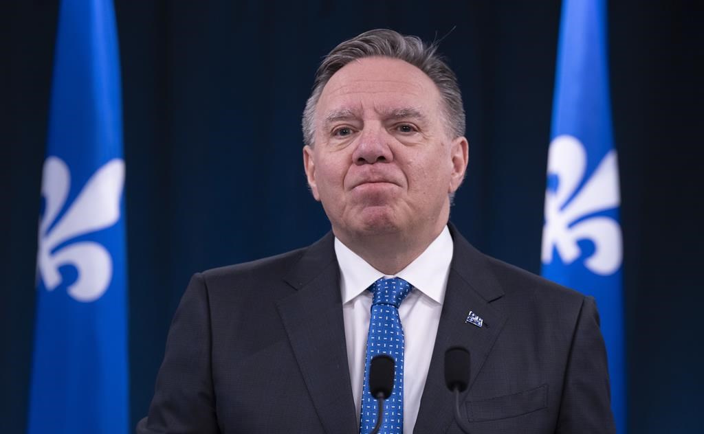 Motion condamnant Michaud: «Je vis bien avec mon vote», dit Legault