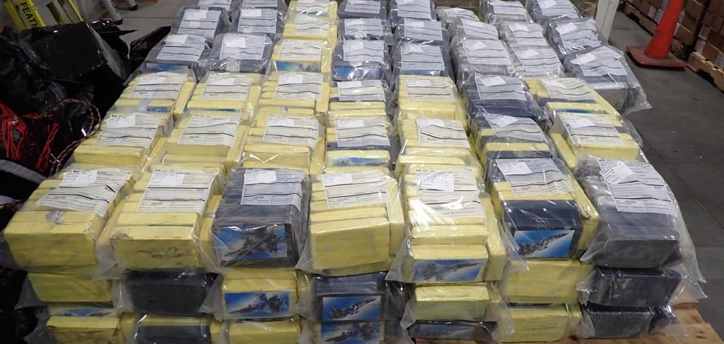 De la cocaïne saisie dans un conteneur au port de Halifax, pour livraison en Europe