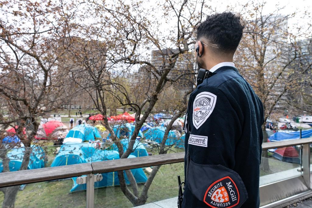 McGill soutient que le campement viole le code de l'université et la loi