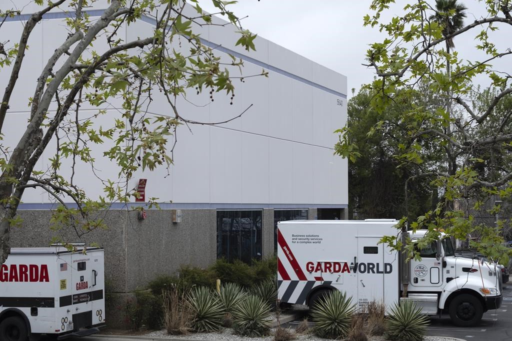 Des malfaiteurs auraient volé 30M$US dans un entrepôt de Garda en Californie