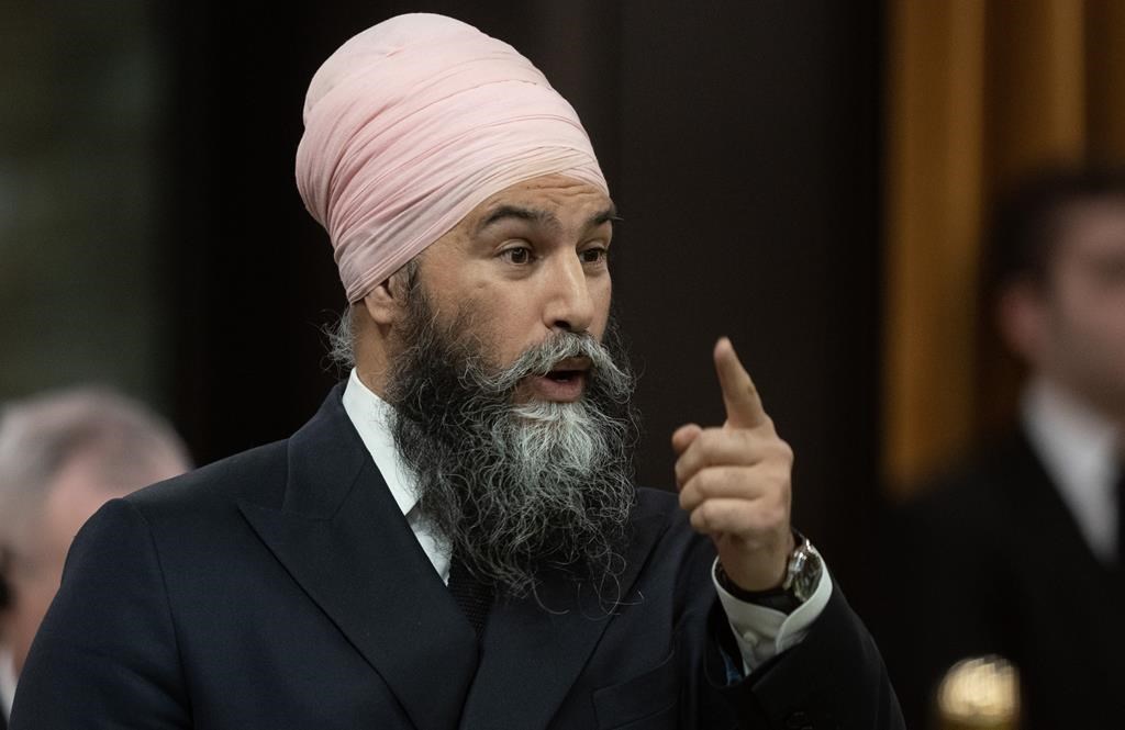 Jagmeet Singh défend la position du NPD sur la tarification du carbone