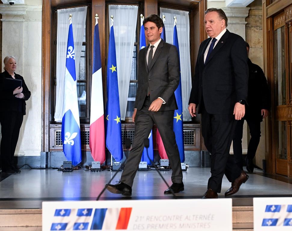 Le premier ministre français Gabriel Attal échangera avec des acteurs économiques