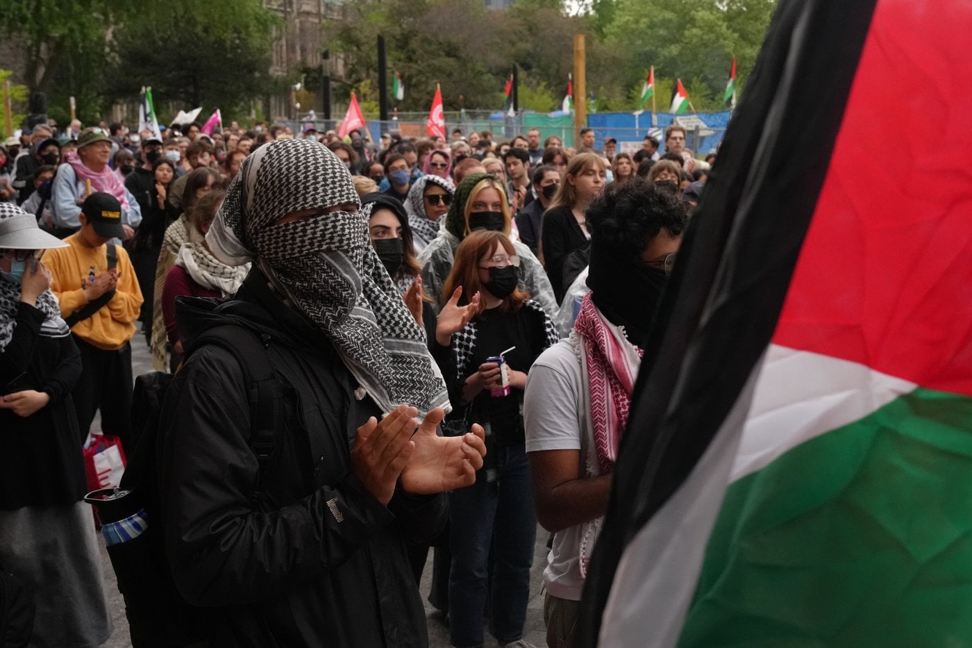 L'Université de Toronto demandera une injonction pour le démantèlement du campement