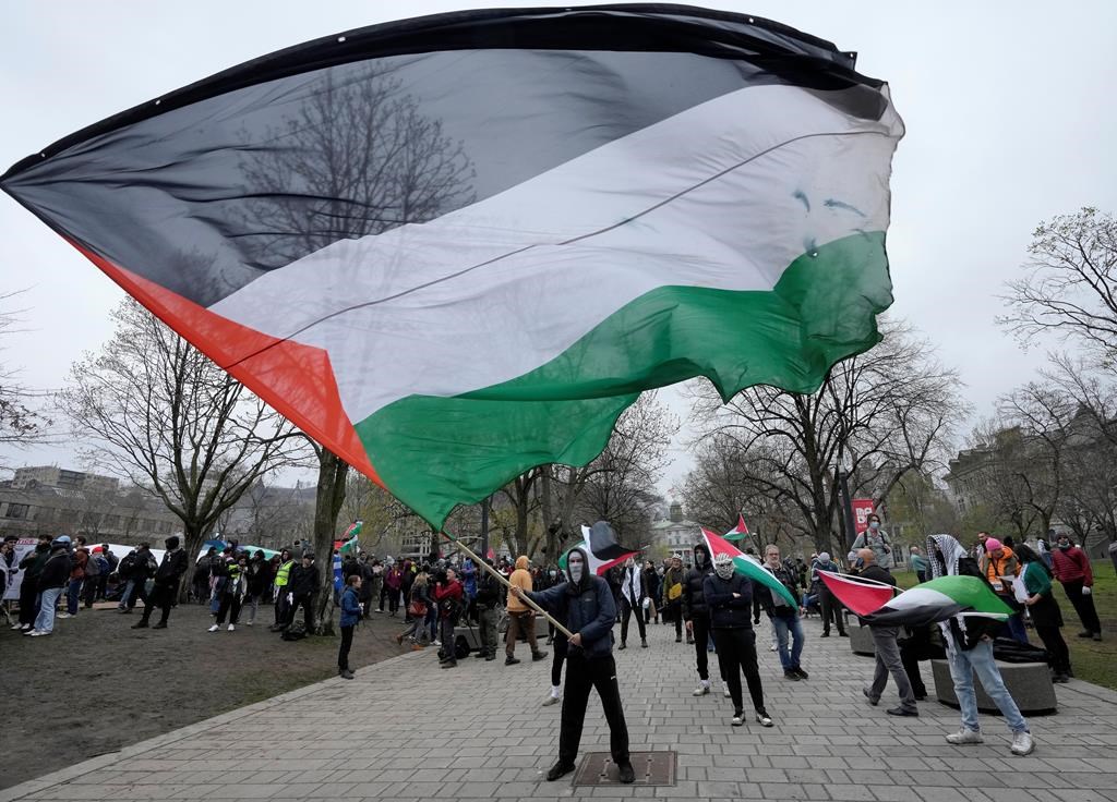 Un campement propalestinien fait son apparition à l'Université de Sherbrooke