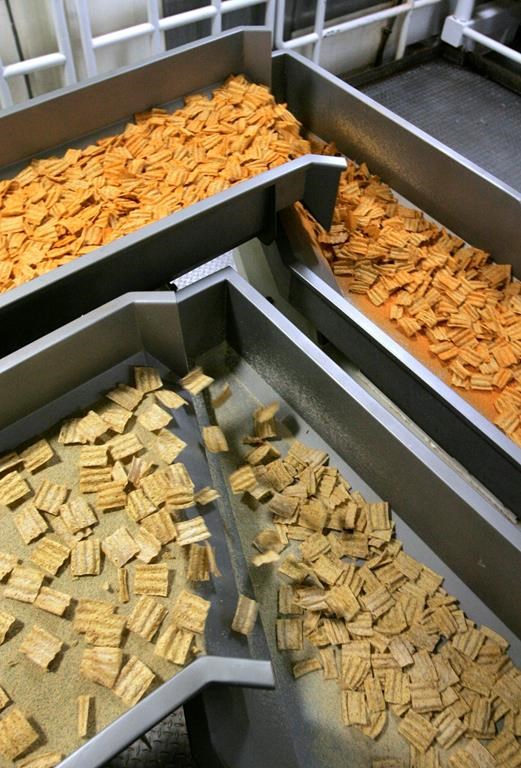 Frito Lay Canada procède au rappel de certaines variétés de Sunchips et de Munchies