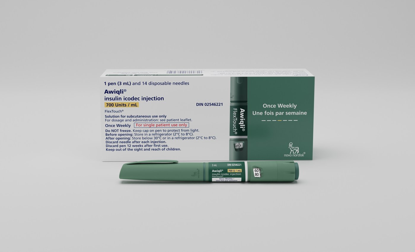 La première injection hebdomadaire d'insuline arrive au Canada