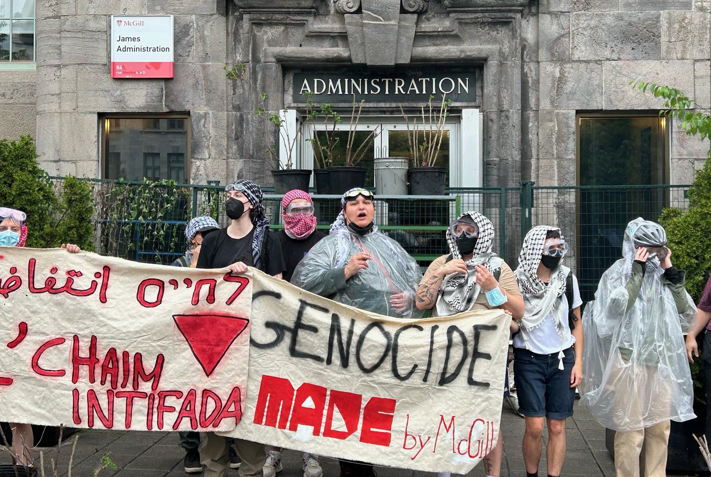McGill dénonce l'attitude des manifestants qui ont occupé un de ses bâtiments jeudi