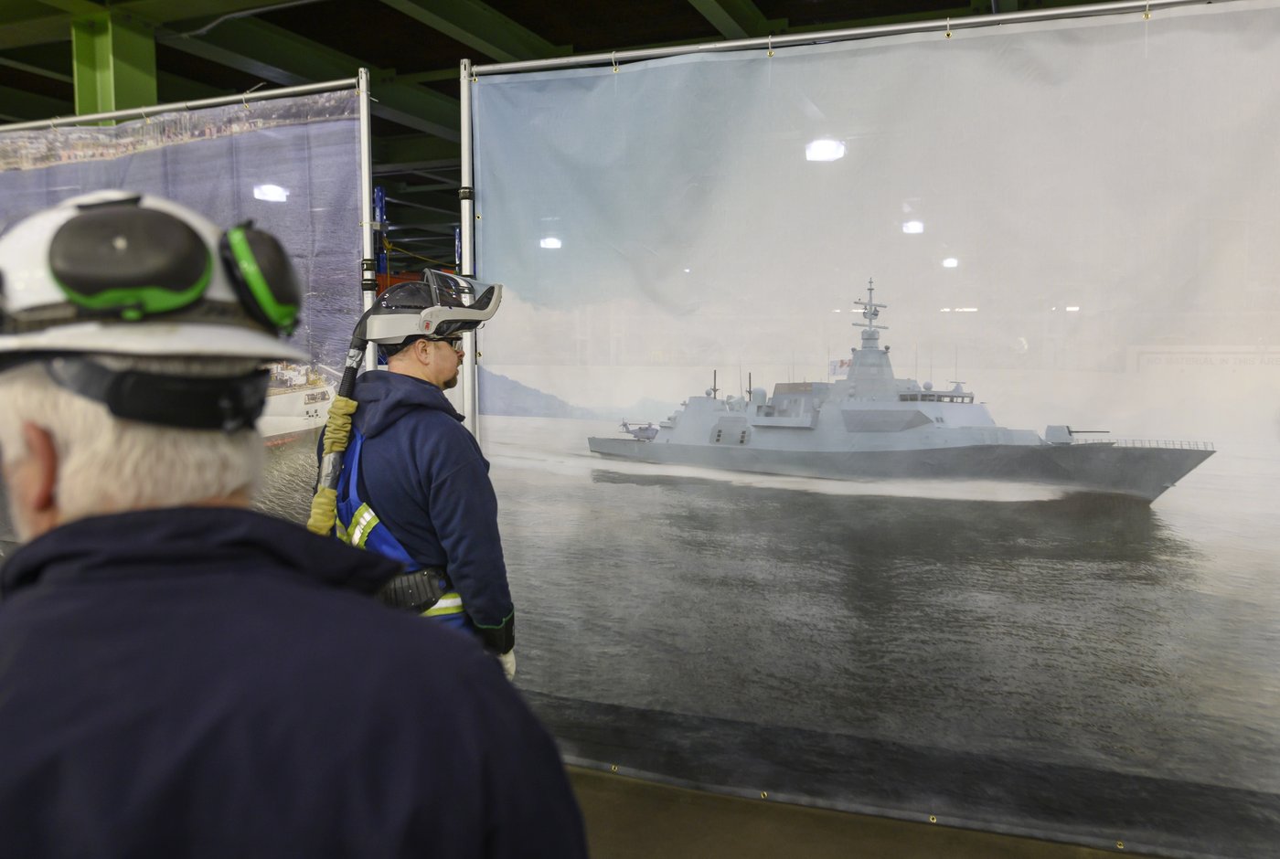 Nouvelle étape franchie au chantier naval de Halifax pour les 15 futurs destroyers