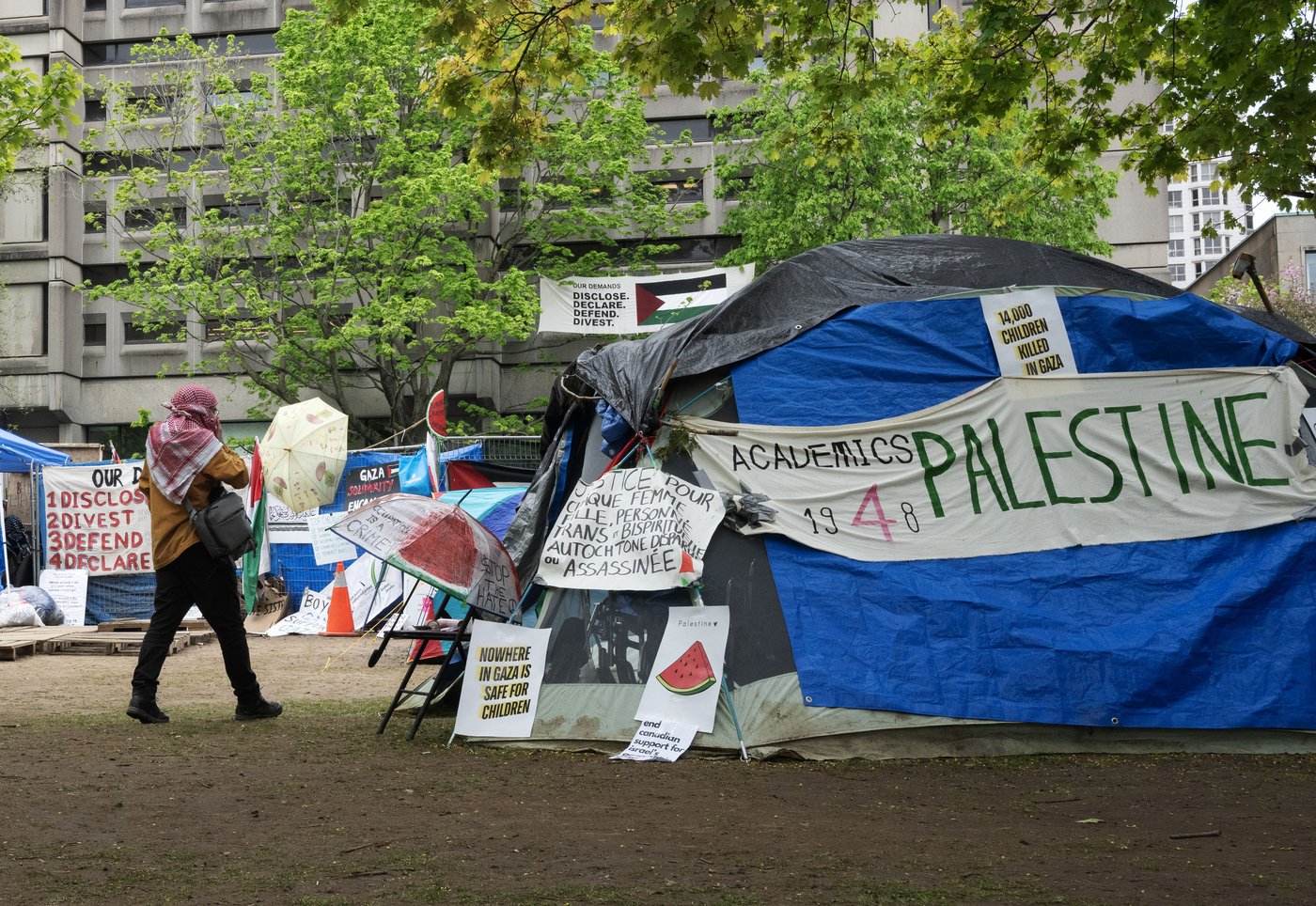 Les militants propalestiniens rejettent la dernière offre de McGill
