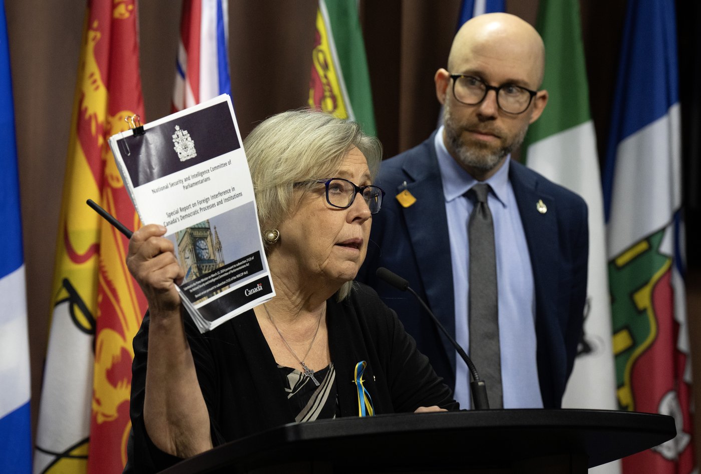 Elizabeth May est «soulagée» après avoir lu le rapport non caviardé sur l'ingérence