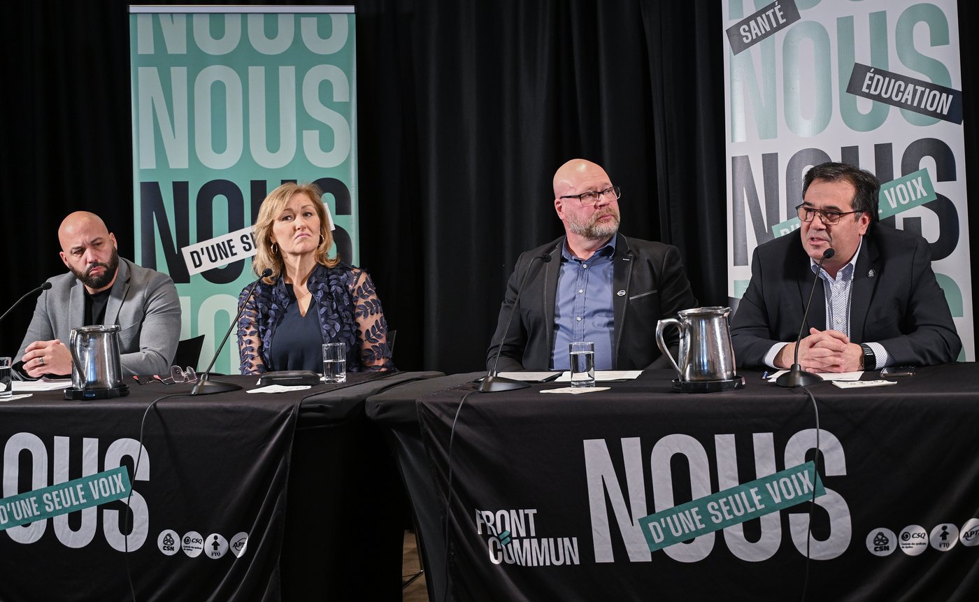 Front commun du secteur public: les quatre signent leurs conventions ces jours-ci