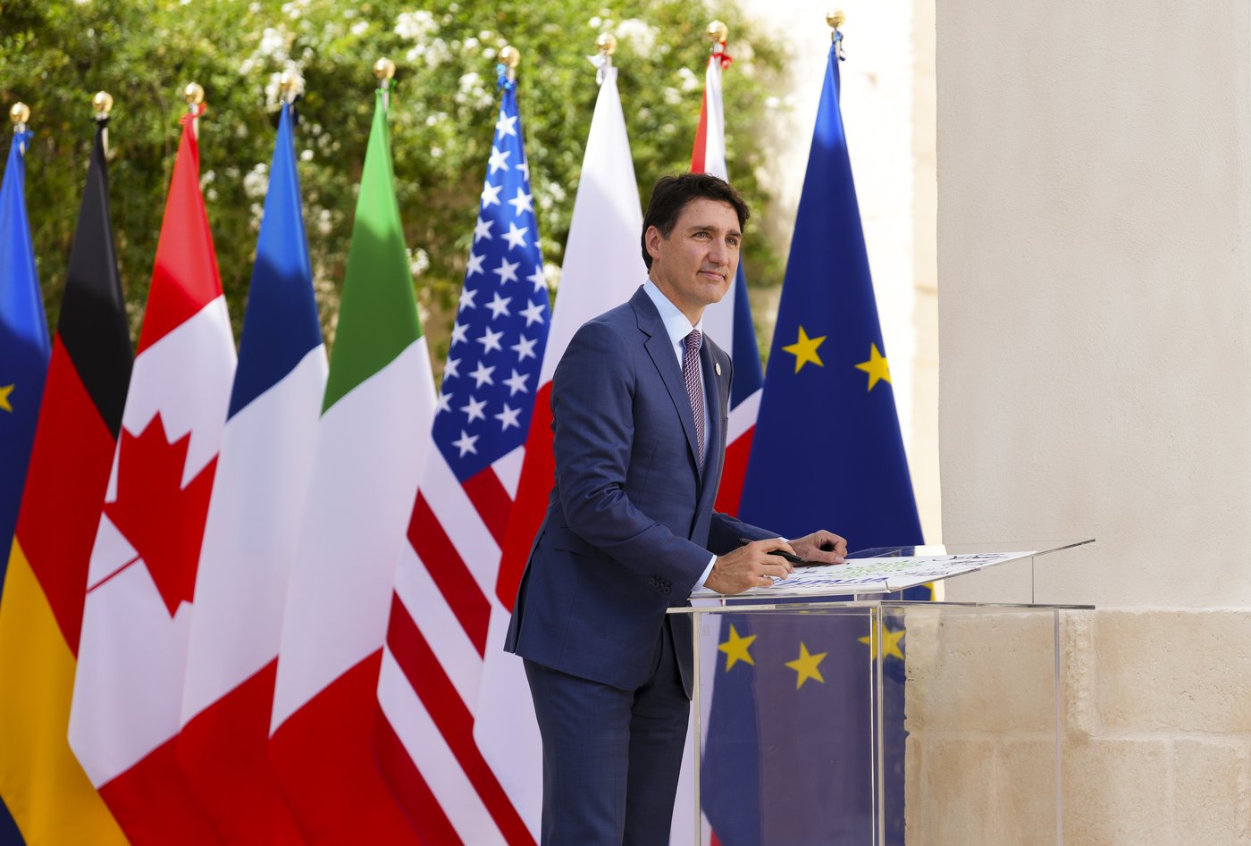 Le pape rencontrera Justin Trudeau et parlera d'intelligence artificielle au G7