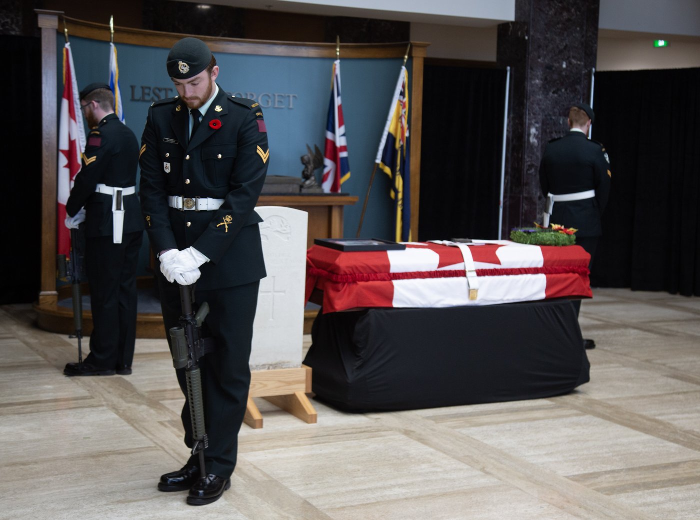 Un soldat inconnu tué lors de la Première Guerre mondiale a été enterré à St. John's