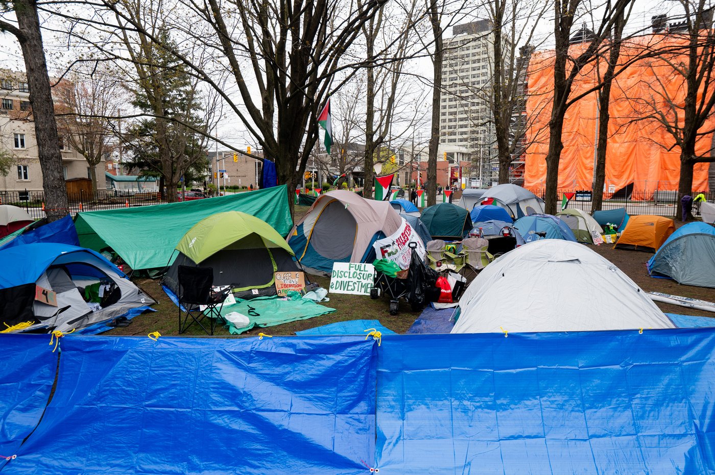 Au tour du campement propalestinien de l'Université d'Ottawa d'être démantelé