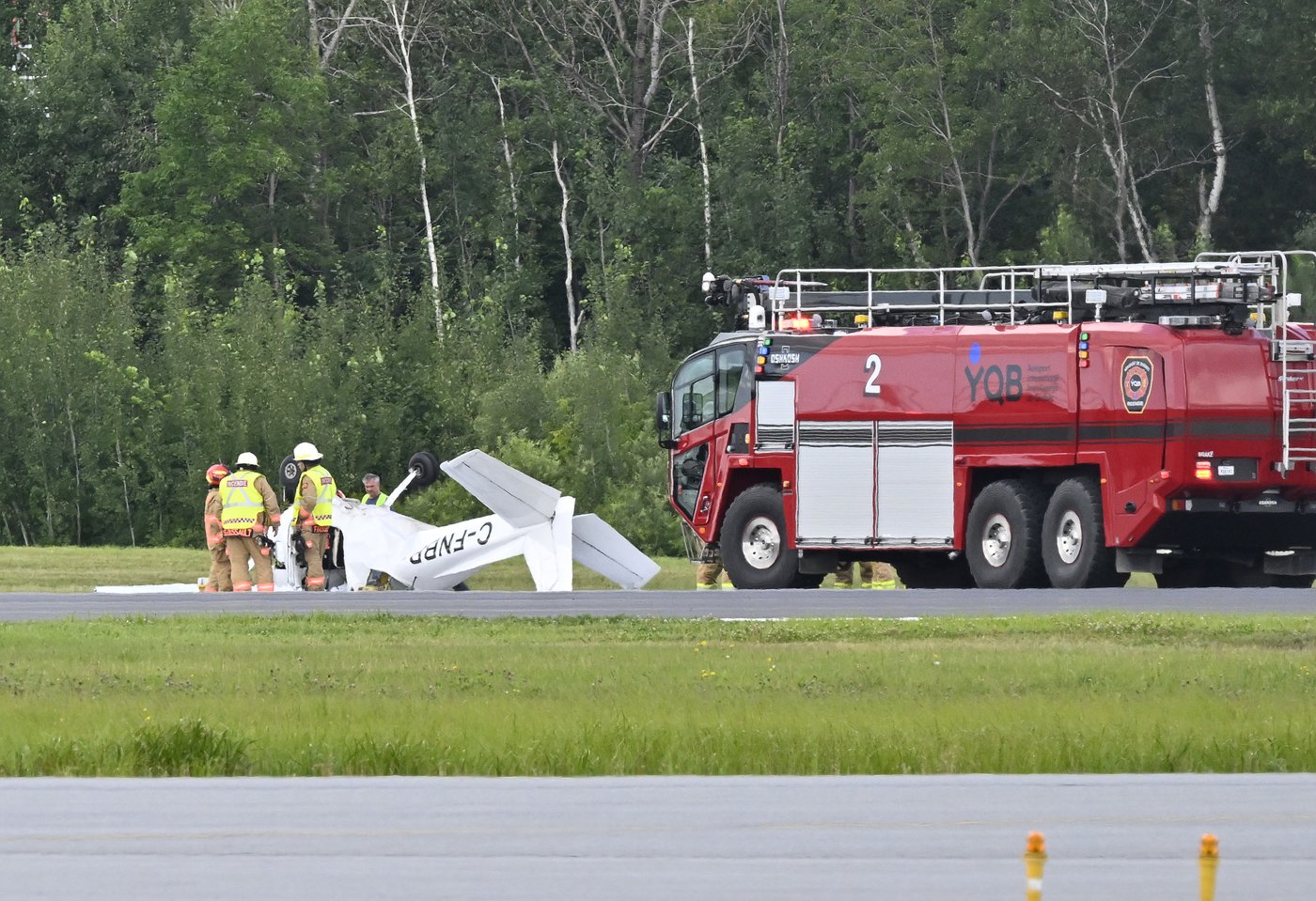 Le BST dévoile son rapport d’enquête sur l'écrasement d’un Cessna à Québec en 2023