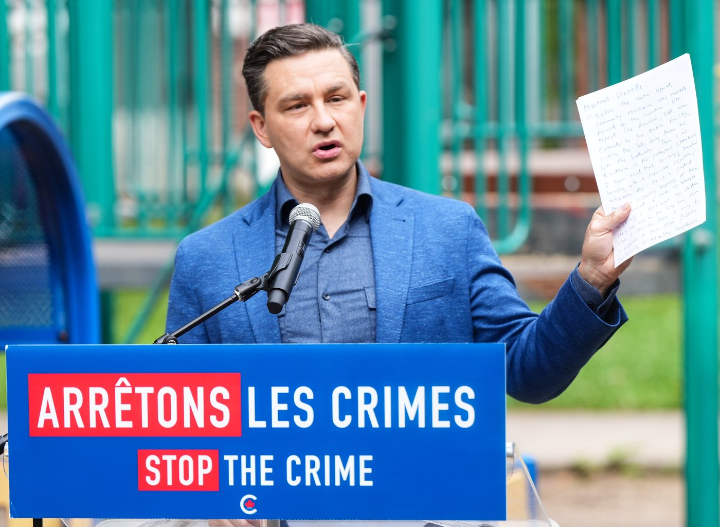 Poilievre critique les libéraux, le NPD et le Bloc sur la gestion de la criminalité