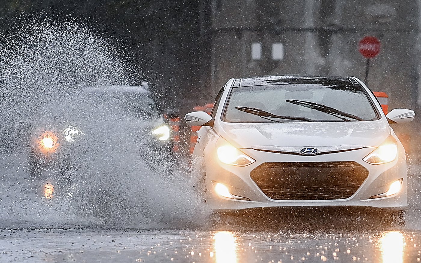 Jusqu'à 100 mm de pluie sont tombés à Montréal lors du passage des restes de Béryl