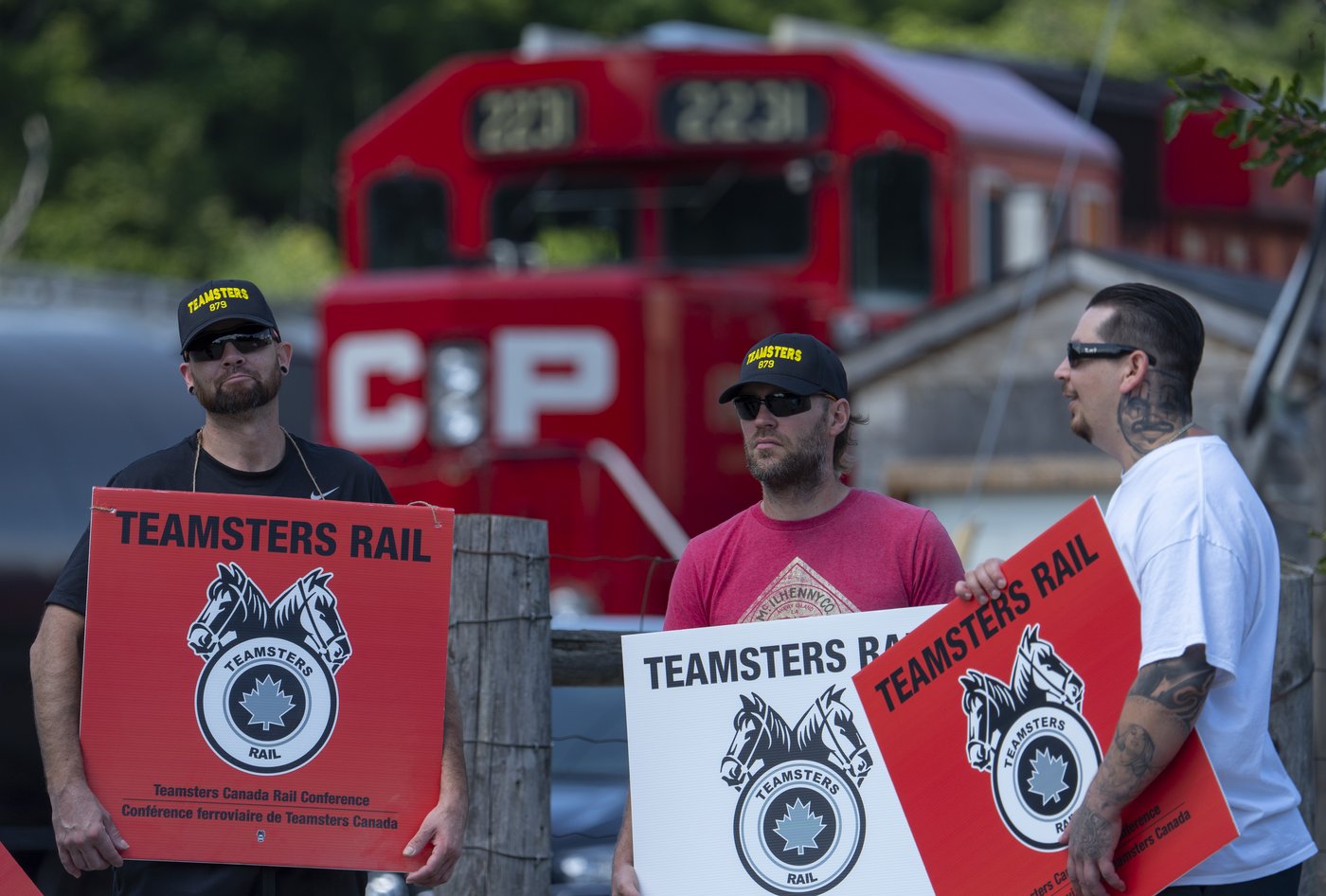 Furieux, des cheminots manifesteront devant Trudeau et ses donateurs libéraux