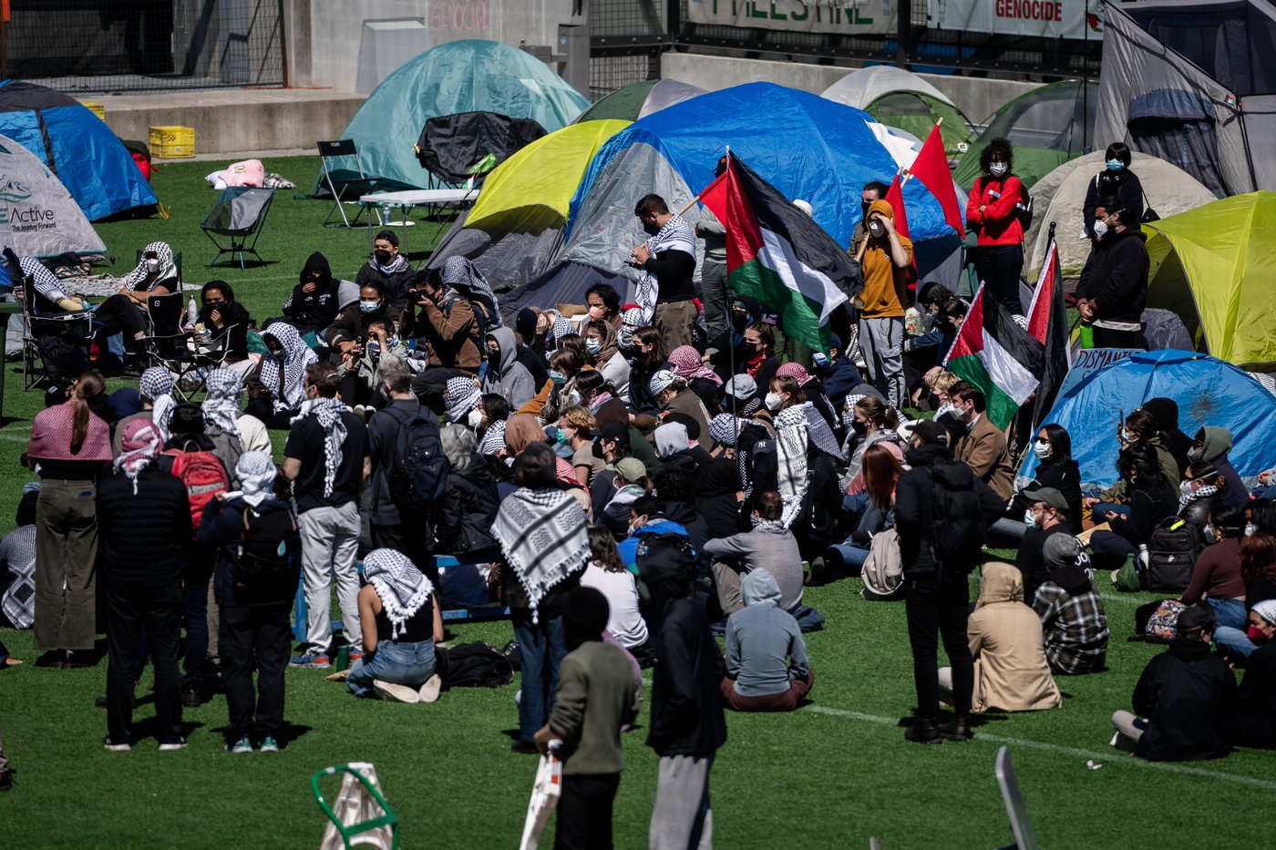 C.-B.: la Cour ordonne la fermeture d’un camp propalestinien à Nanaimo