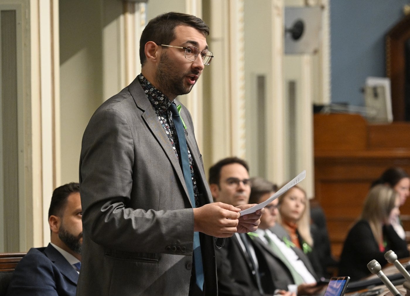 Cliche-Rivard satisfait de sa visite du CHSLD dont il s’était fait refuser l’accès