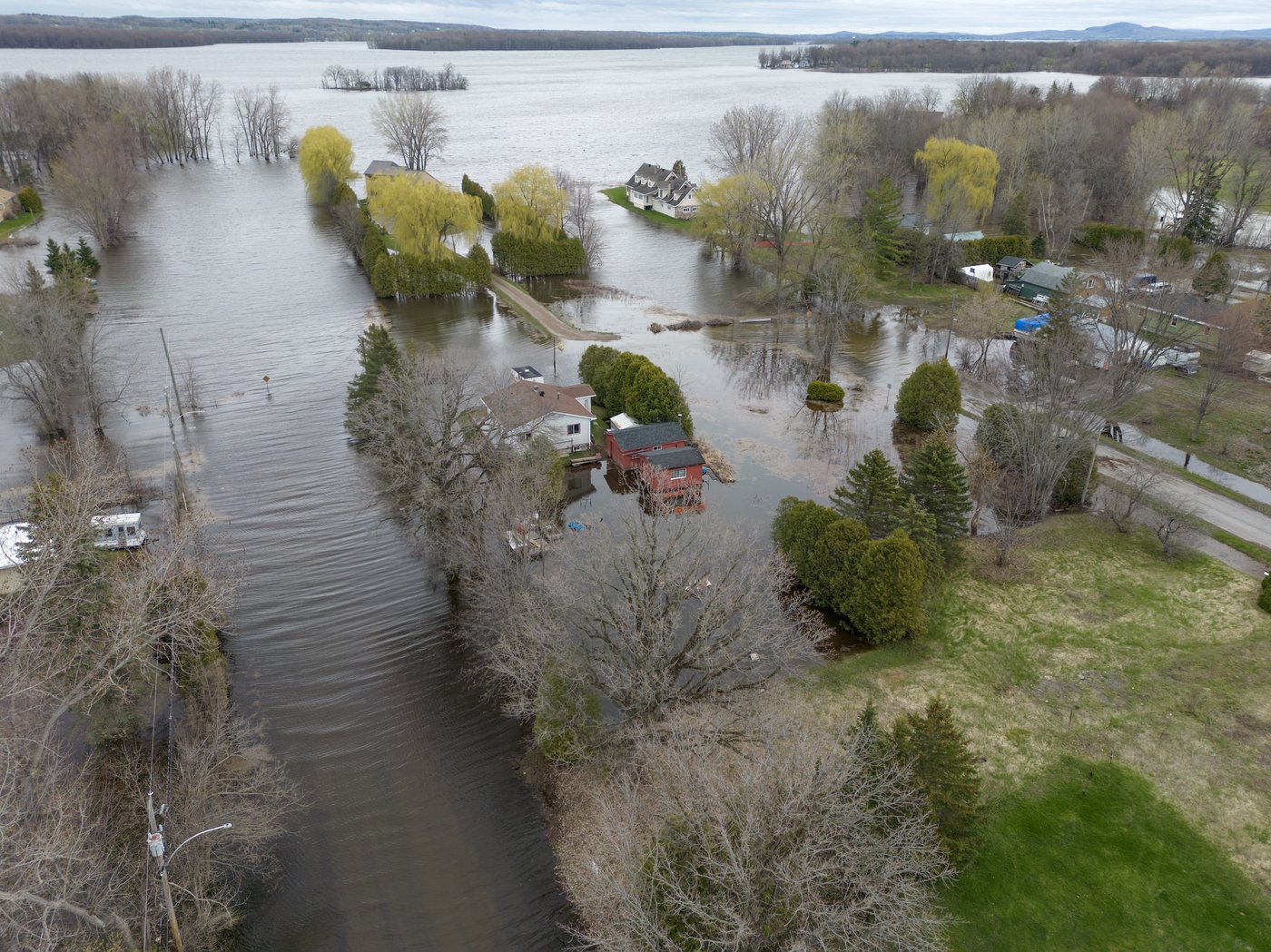 Grand Montréal: deux fois plus de bâtiments situés en zones inondables