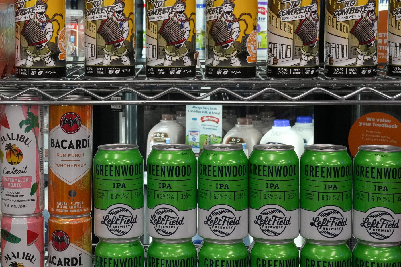 Les dépanneurs peuvent vendre plusieurs types d'alcool dès jeudi en Ontario