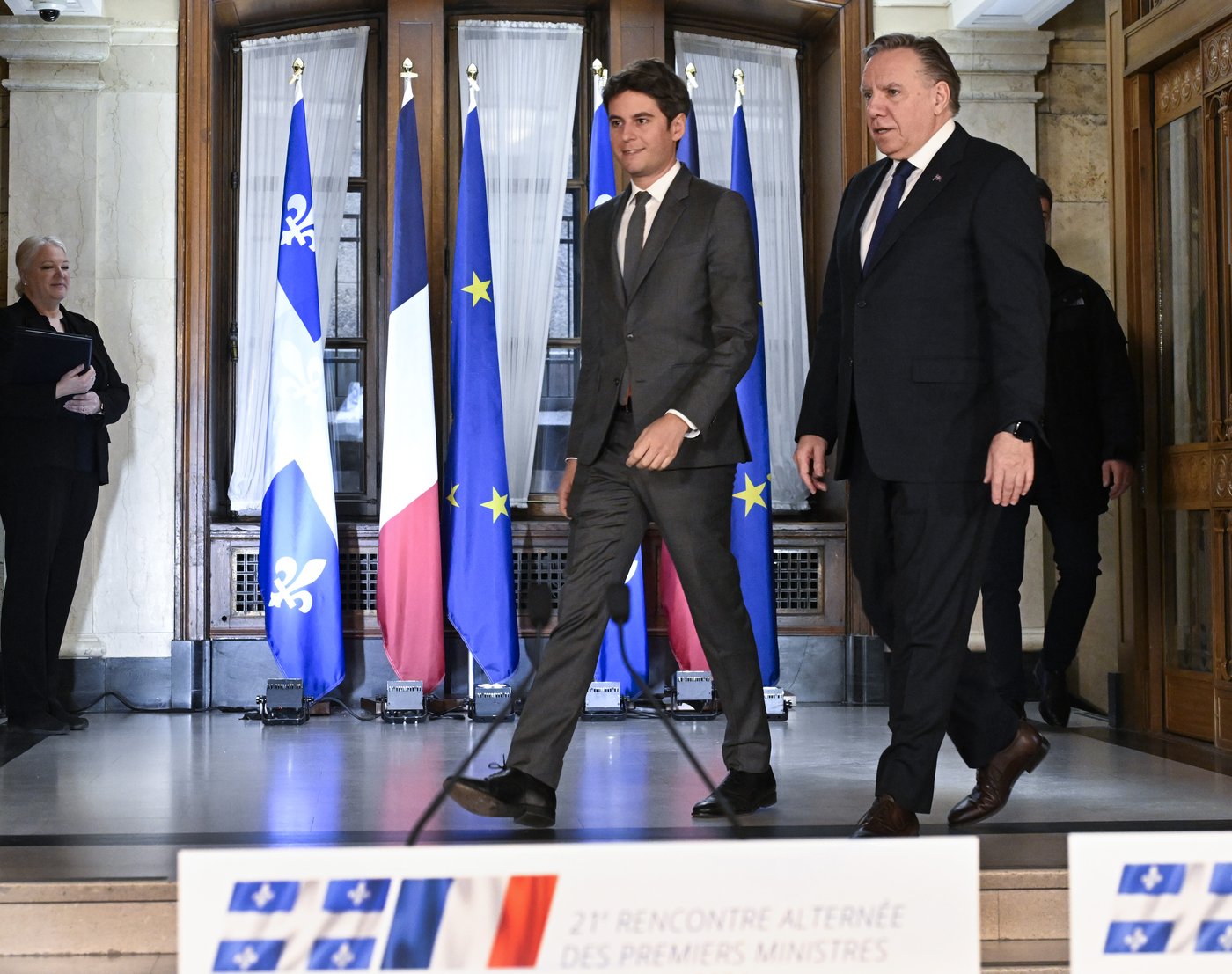 Mission économique et Sommet de la Francophonie: Legault s'envole pour la France