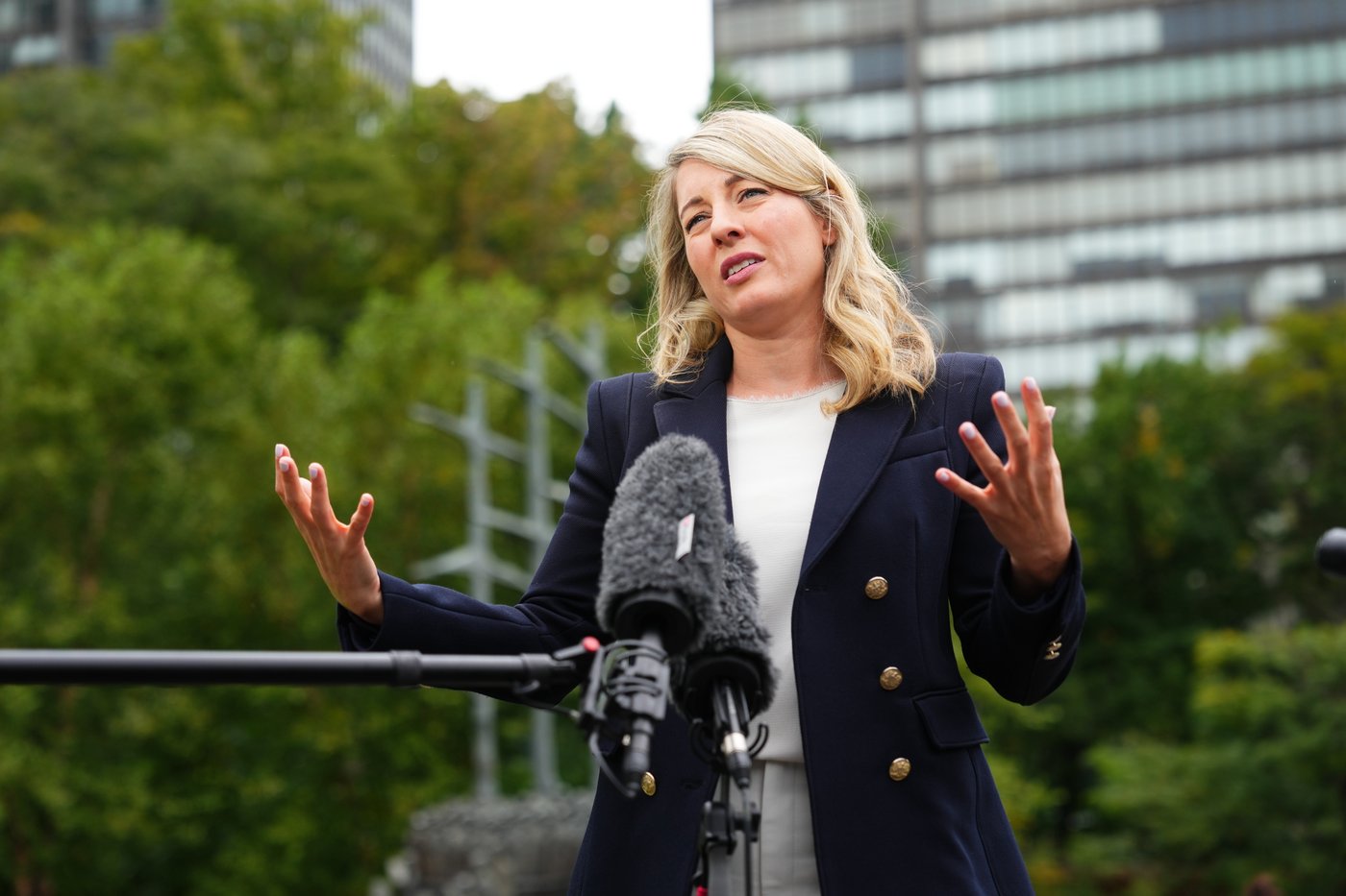 La ministre des Affaires étrangères cible la polarisation dans son discours à l'ONU