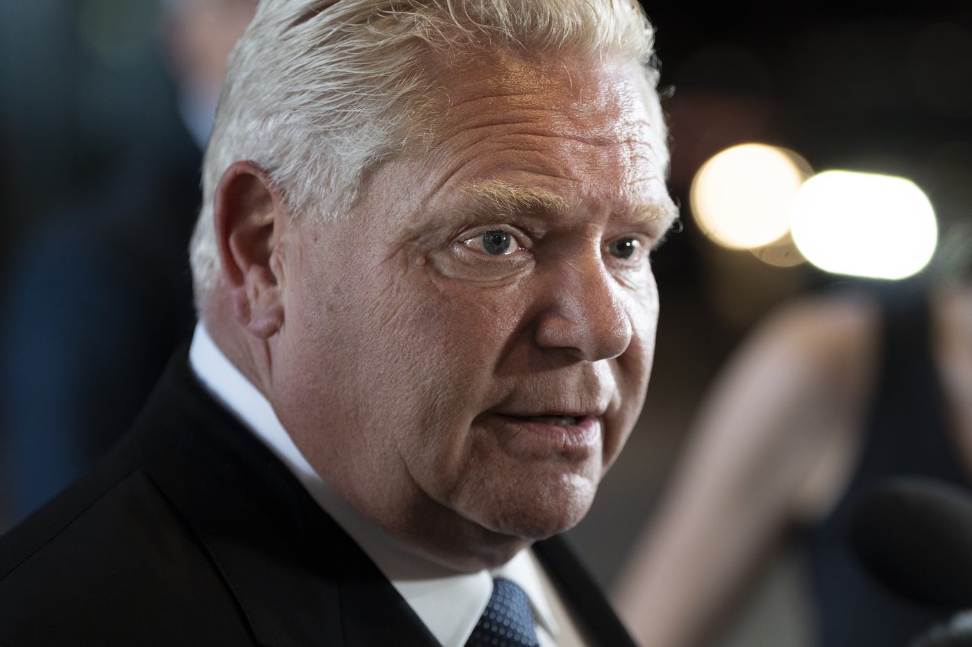Doug Ford favorise un tunnel autoroutier sous l'autoroute 401 dans le grand Toronto