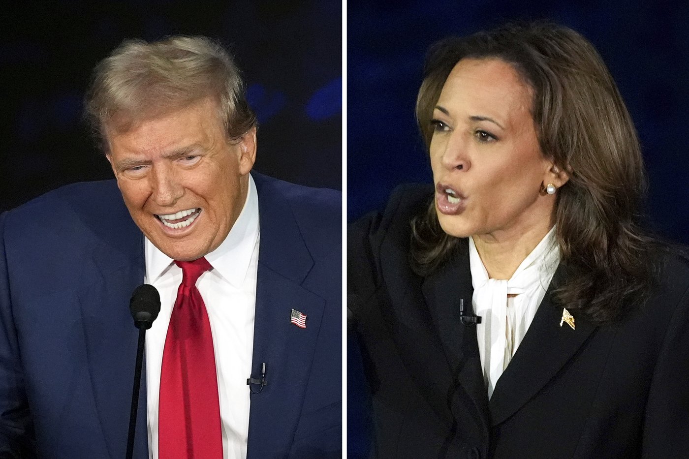 Débat: Harris et Trump ont des visions très différentes de l'avenir des États-Unis