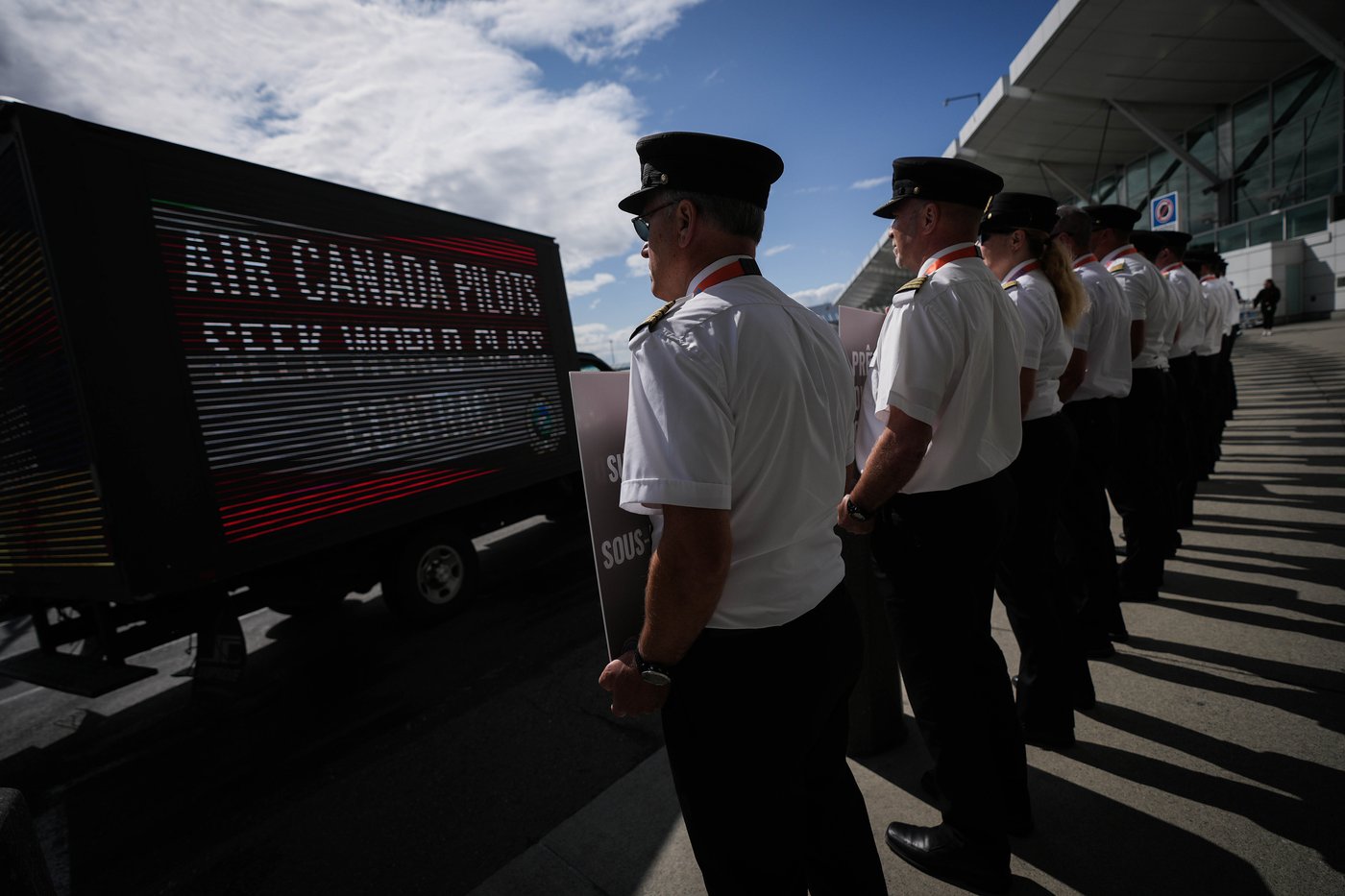 Les activités d'Air Canada commencent à être affectées par une éventuelle fermeture