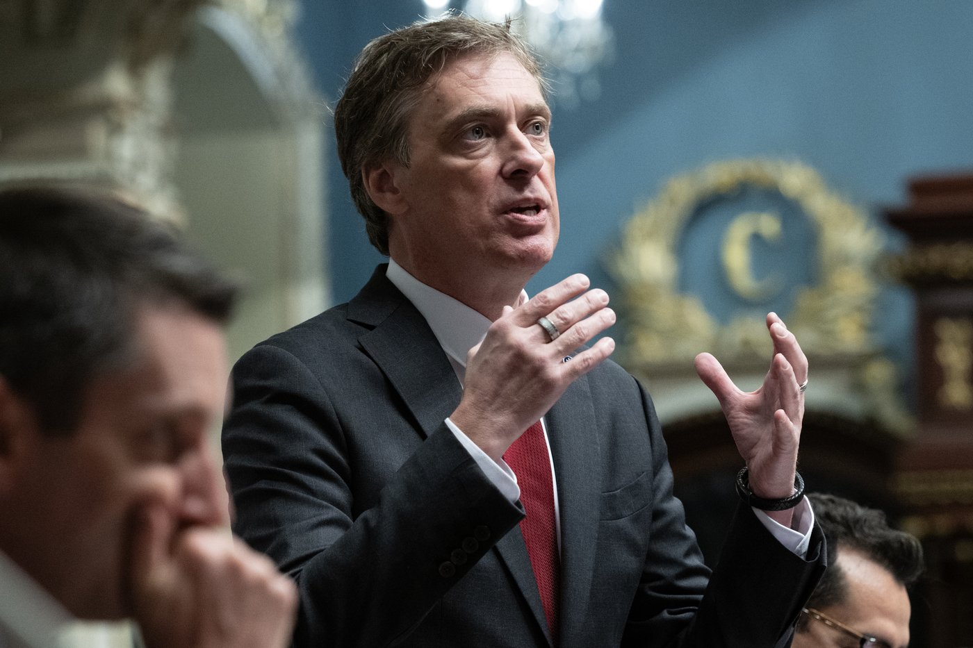 Caucus présessionnel du PLQ: Marc Tanguay ou les défis de l’intérim