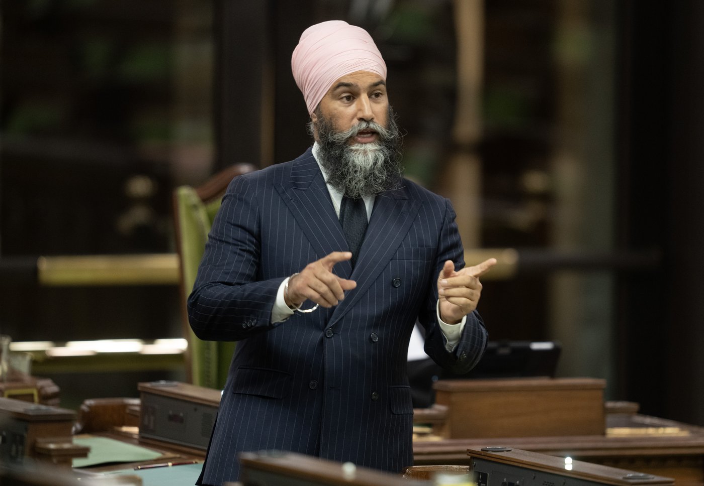 Singh dit qu'il ne comprend pas pourquoi Poilievre n'obtient pas sa cote de sécurité