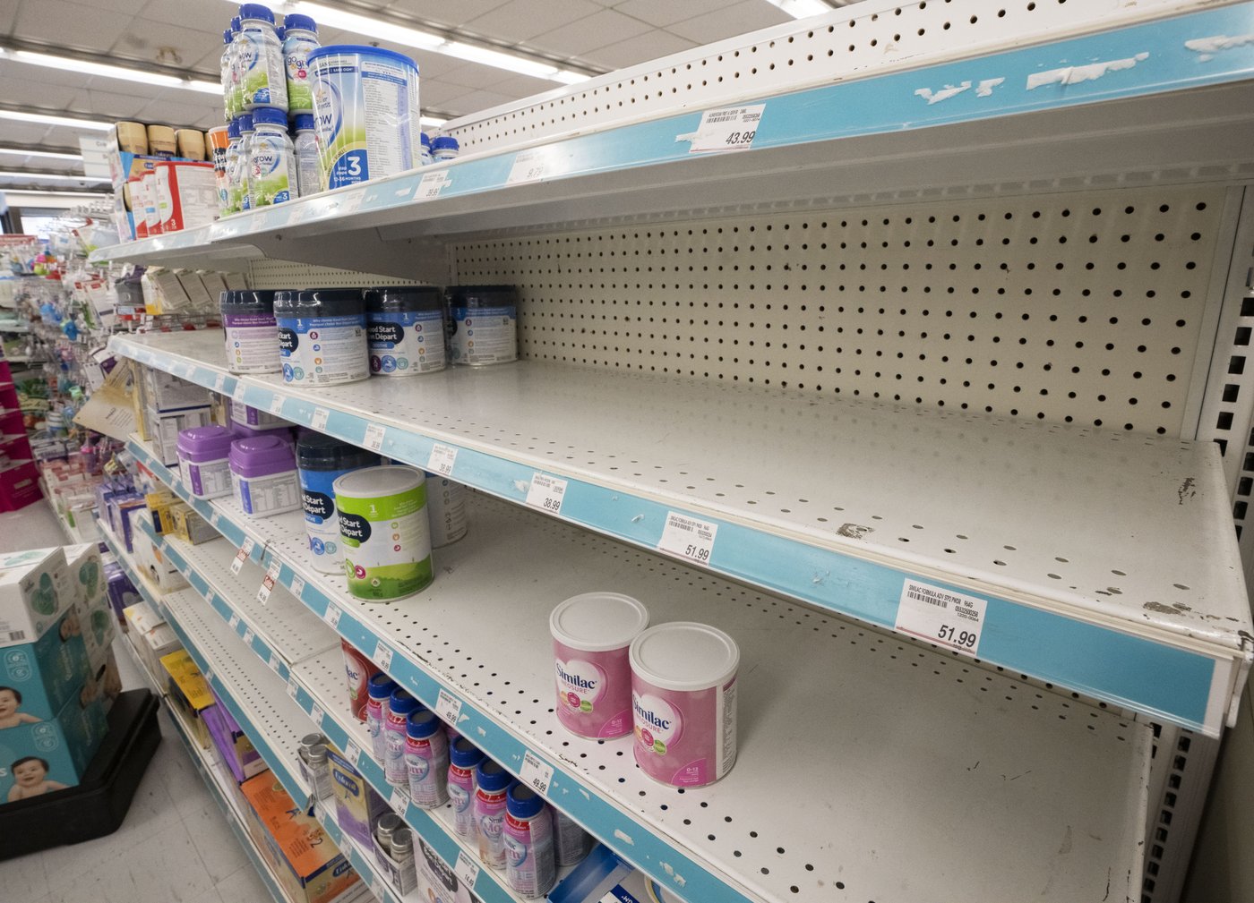 Pénurie des deux seules préparations de lait maternel pour bébés prématurés au Québec